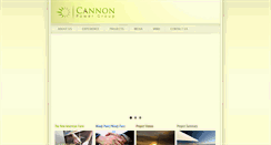 Desktop Screenshot of cannonpowergroup.com